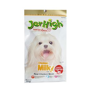 نقد و بررسی غذای تشویقی سگ جرهای مدل teh-Chicken Milky وزن 70 گرم توسط خریداران