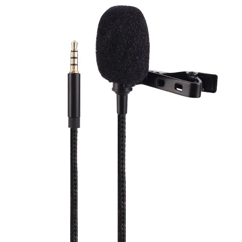 میکروفون یقه ای مدل LH03003 با درگاه اتصال جک 3.5 میلی متری