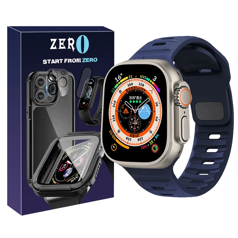 بند زیرو مدل Spig Sport ZR مناسب برای اپل واچ Ultra / Ultra 2 سایز 49 میلی متری