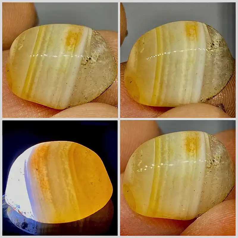 سنگ عقیق مدل سلیمانی عبدالرزاقی کد SAA128