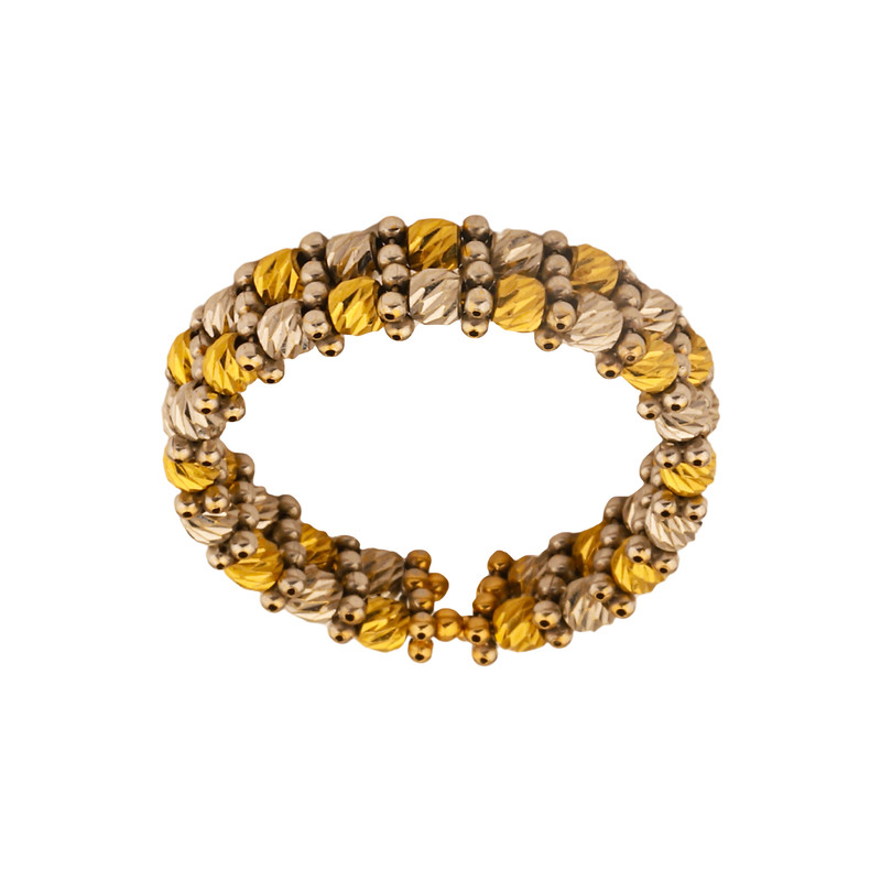 انگشتر طلا 18 عیار زنانه صلاحی گلد مدل 17844 سایز 57