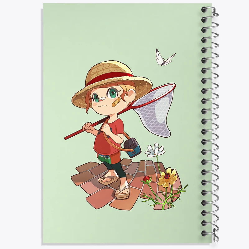 دفتر نقاشی 50 برگ خندالو طرح بازی انیمال کراسینگ (Animal Crossing) کد 32662