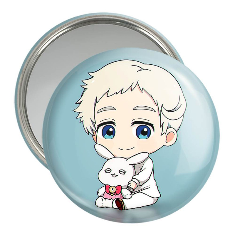 آینه جیبی خندالو مدل نورمن انیمه ناکجا آباد موعود Promised Neverland کد 10109 آینه جیبی خندالو مدل نورمن انیمه ناکجا آباد موعود Promised Neverland کد 10109