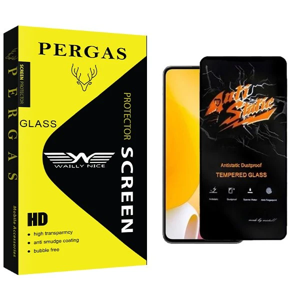 محافظ صفحه نمایش وایلی نایس مدل Pergas Antistatic مناسب برای گوشی موبایل شیائومی 12 Lite