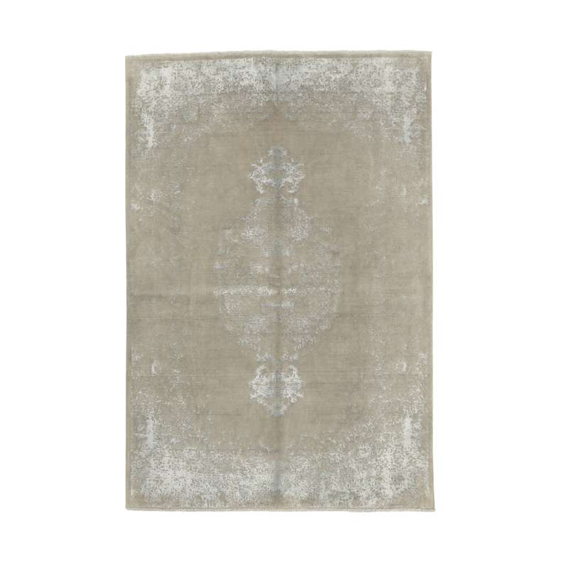 فرش نیمه دستبافت چهار متری طرح وینتیج کد 543895