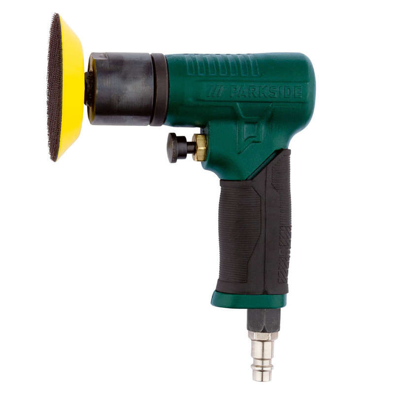 دستگاه سنباده زن و پولیش بادی پارکساید مدل PDAP 75A1 به همراه صفحه سنباده اضافه