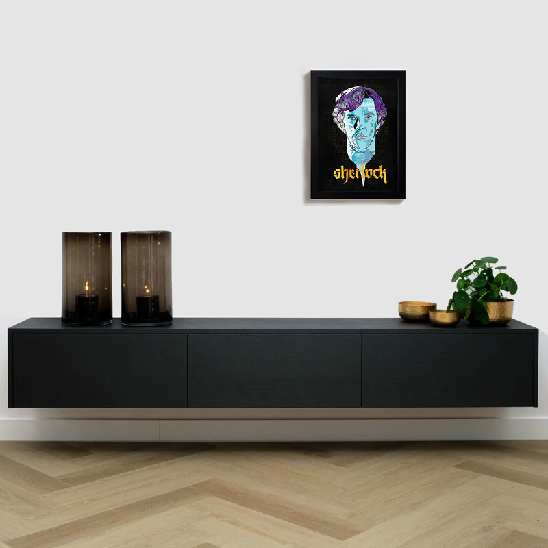 تابلو مدل سریال شرلوک هولمز sherlock holmes B388