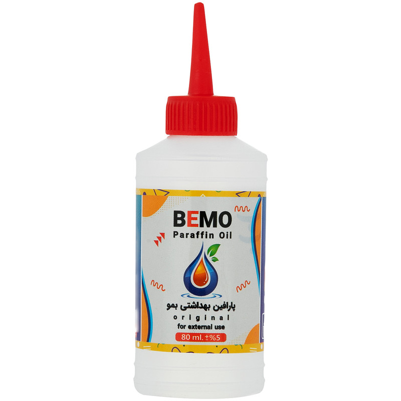 پارافین مایع بمو مدل B100 حجم 80 میلی لیتر بسته 70 عددی