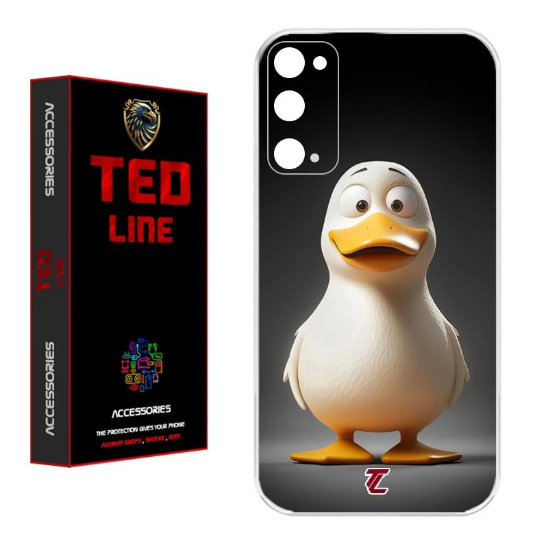 کاور تد لاین طرح اردک کد 1124 مناسب برای گوشی موبایل سامسونگ Galaxy S20 FE