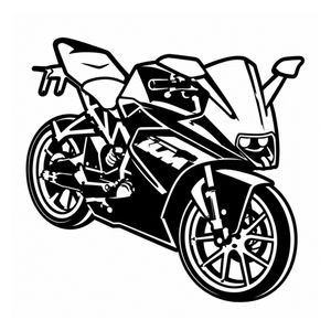 دیوارکوب مدل موتور KTM RC