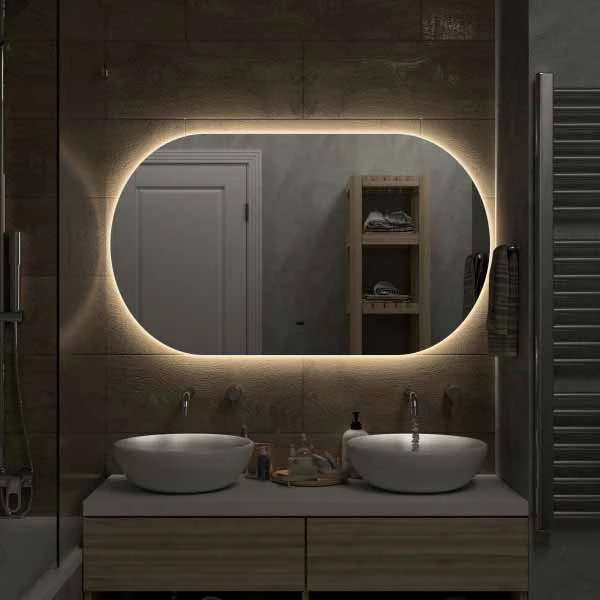 آینه سرویس بهداشتی الف طرح سرو کد BO_70-50