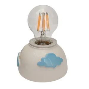 آباژور سرامیکی طرح ابر