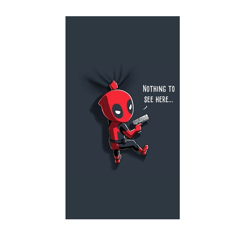استیکر لپ تاپ و موبایل مدل سریال طرح Deadpool کد 2535