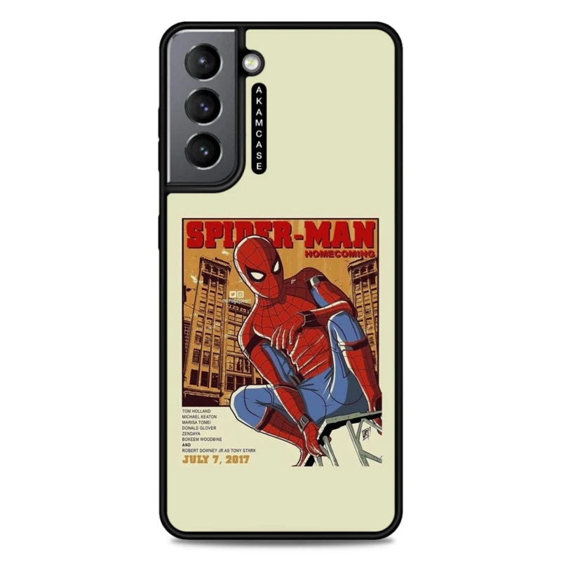 کاور آکام مدل AMC-WSGS21-SPIDER MAN14 مناسب برای گوشی موبایل سامسونگ Galaxy S21