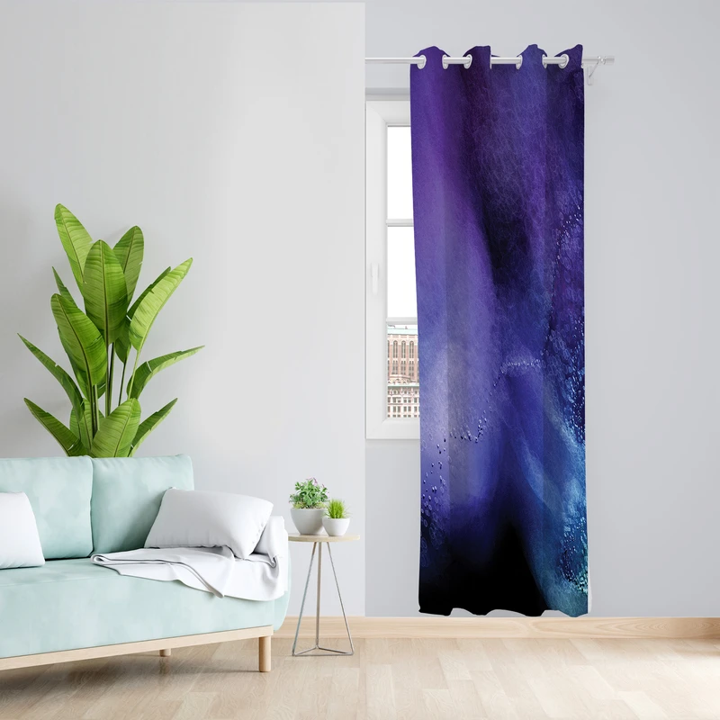 پرده مدل مخمل پانچی کد 2347 z سایز 140x200 سانتی متر