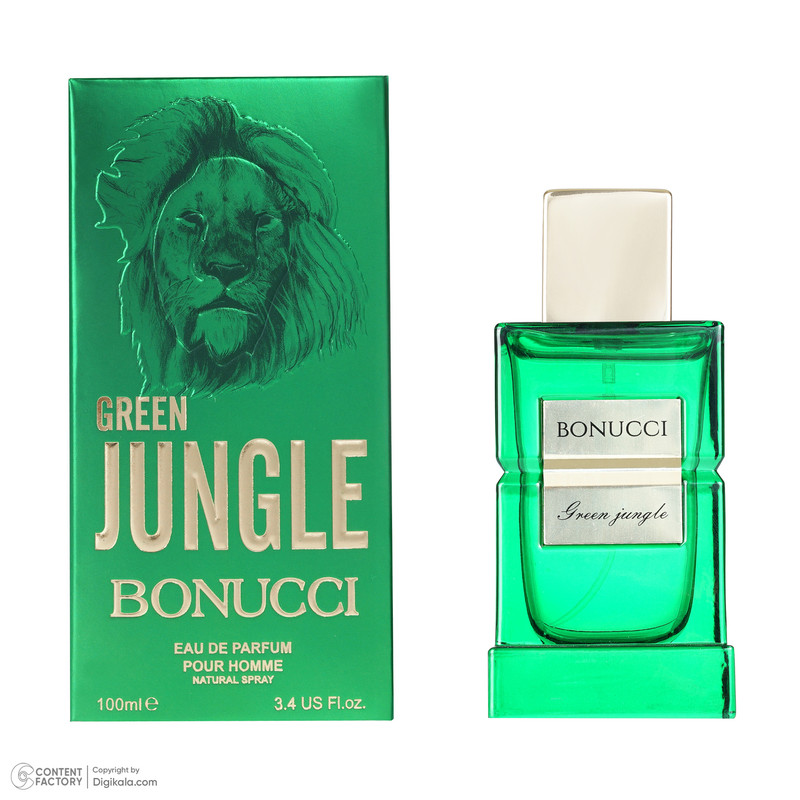 ادو پرفیوم مردانه بونوچی مدل Green Jungle حجم 100 میلی لیتر