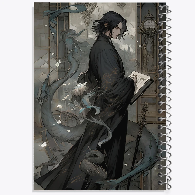 دفتر لیست خرید 50 برگ خندالو طرح اسنیپ هری پاتر (Harry Potter) کد N2450