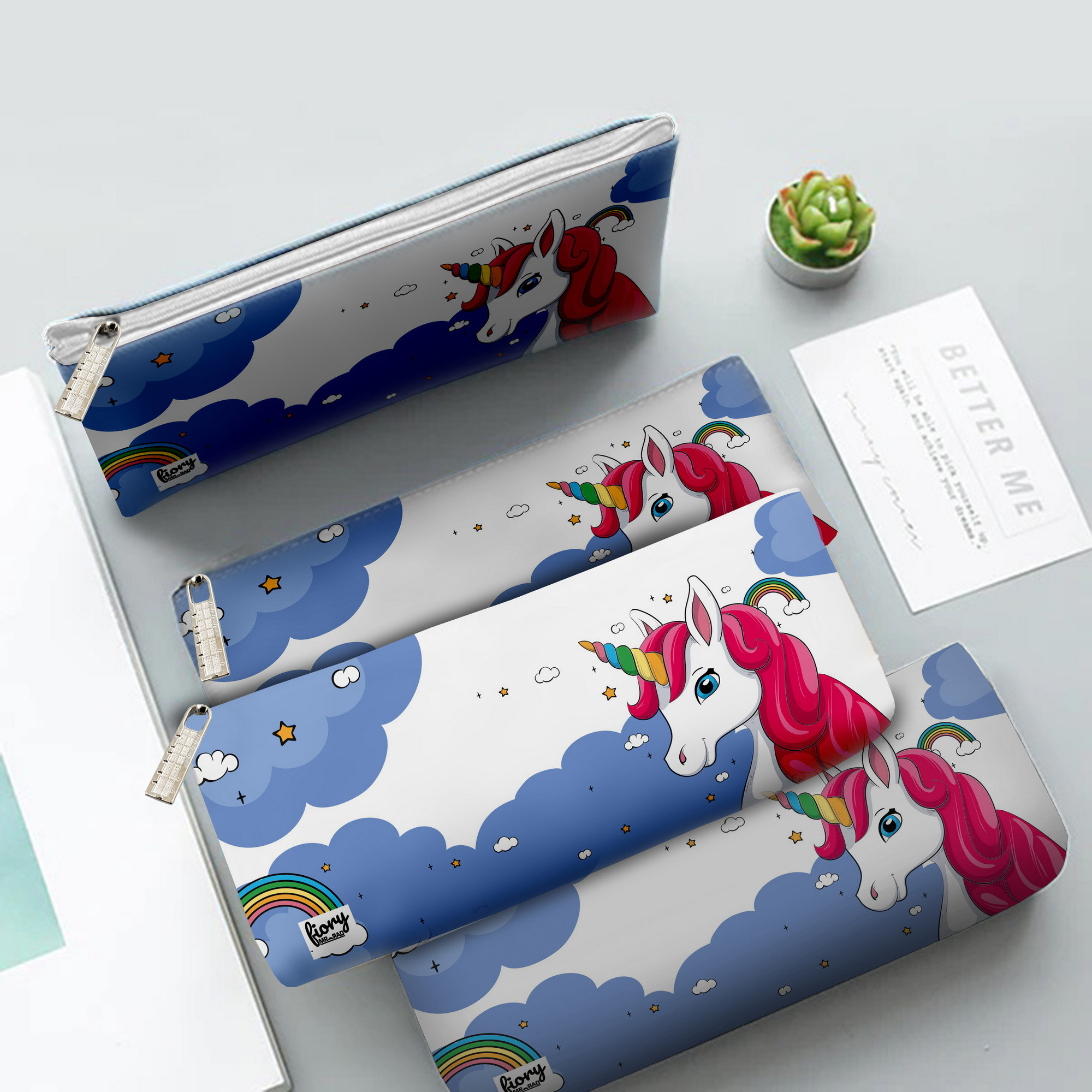 جامدادی مستر راد مدل اسب تک شاخ کد fiory 2130