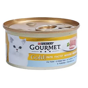 کنسرو گربه پورینا مدل Gourmet Gold وزن 85 گرم