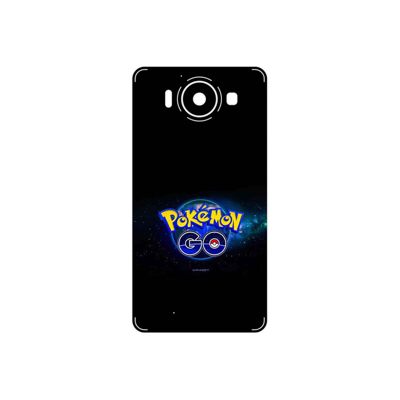 برچسب پوششی ماهوت مدل Pokemon Go Game Series مناسب برای گوشی موبایل مایکروسافت Lumia 950
