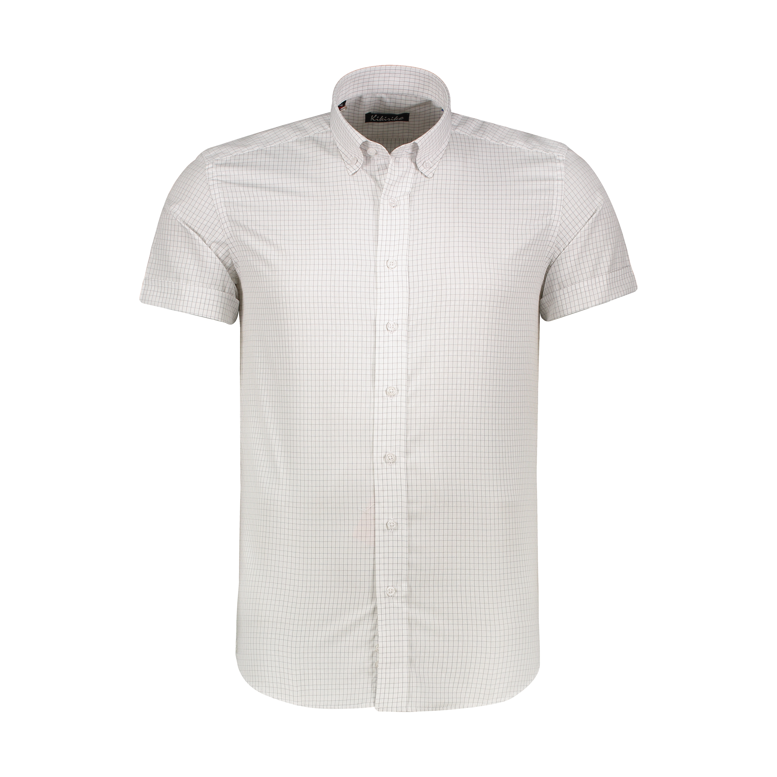 پیراهن آستین کوتاه مردانه کیکی رایکی مدل MBB20169-365 -  - 1