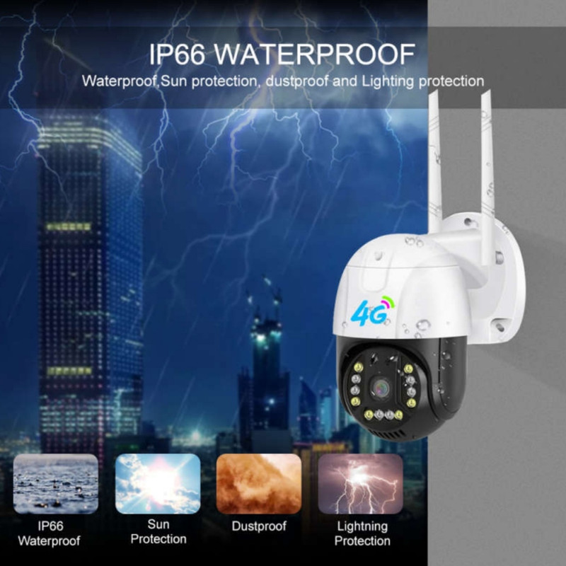 دوربین مداربسته تحت شبکه اسپیددام مدل سیمکارتی 4g