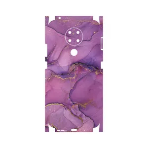 MAHOOT Purple Marble-FullSkin Cover Sticker for Nokia 3.4