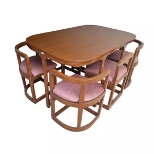 میز و صندلی ناهارخوری 6 نفره گالری چوب آشنایی مدل Ro-721