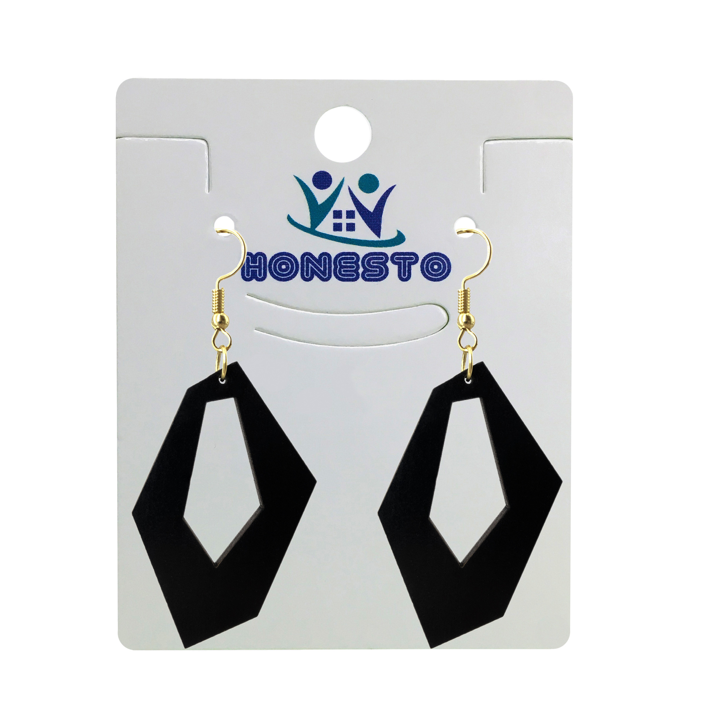 گوشواره زنانه هانستو مدل E2-045 مجموعه دو عددی