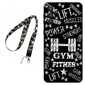 Megafone Gym 0010 Cover For Samsung Galaxy A52 4G / A52 5G / A52S Mobile Neckband 