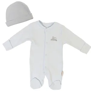 ست سرهمی و کلاه نوزادی جیجیم بیبی مدل cab315m