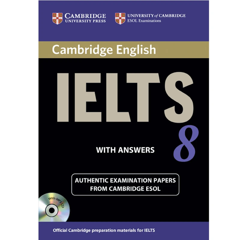 کتاب IELTS Cambridge 8 اثر جمعی از نویسندگان انتشارات هدف نوین