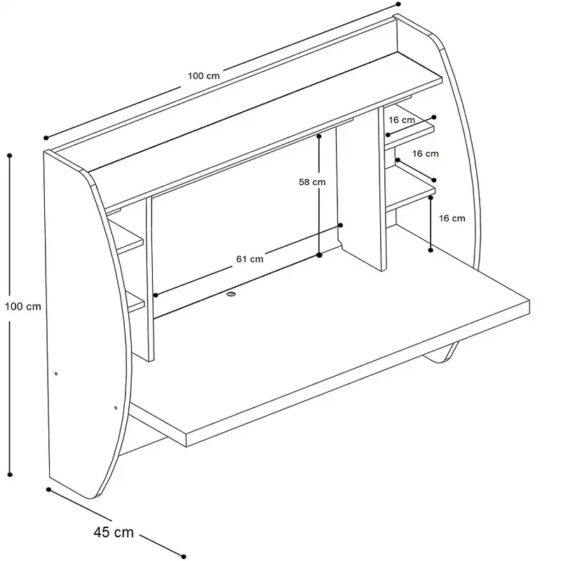 میز تحریر مدل 905
