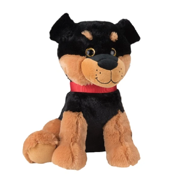 عروسک طرح سگ روتوایلر مدل Toy Factory کد SZ5/404 ارتفاع 35 سانتیمتر