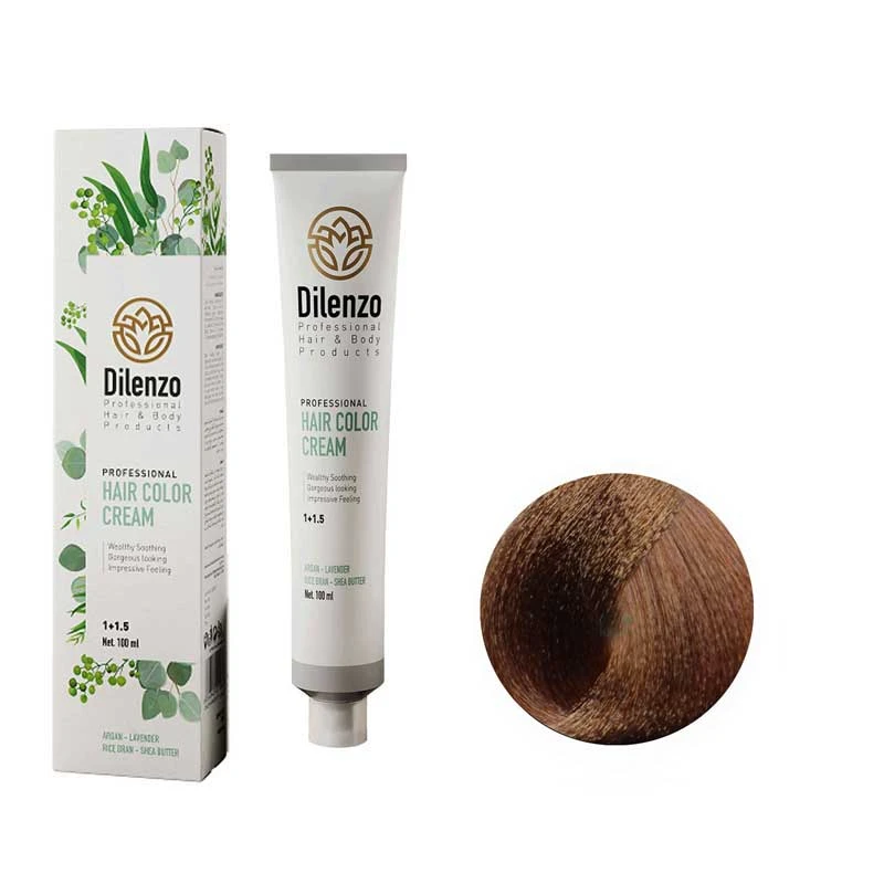 رنگ مو دیلنزو شماره 6CH حجم 100 میلی لیتر رنگ بلوند شکلاتی تیره