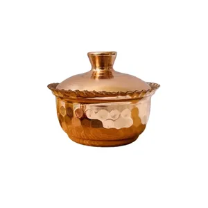 قندان مسی مدل لب چین کد ZH395.1 