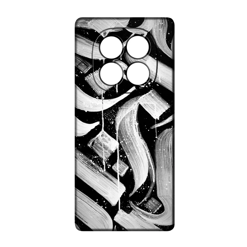 کاور طرح خط کد 435 مناسب برای گوشی موبایل شیائومی Redmi Note 14 Pro Plus