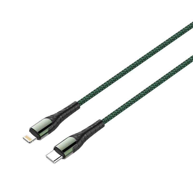 کابل تبدیل USB-C به لایتنینگ الدینیو مدل LC111 PD30W طول 1 متر