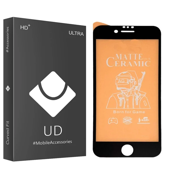 محافظ صفحه نمایش مات یو دی مدل ULTRA مناسب برای گوشی موبایل اپل Iphone 6/ 7/ 8