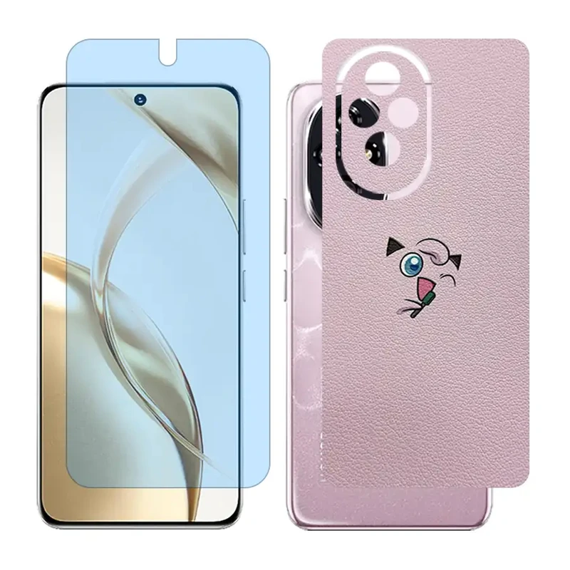 محافظ صفحه نمایش مات آنتی بلو گلس مدل Together مناسب برای گوشی موبایل آنر 200 / Honor 200 به همراه برچسب پوششی پشت گوشی