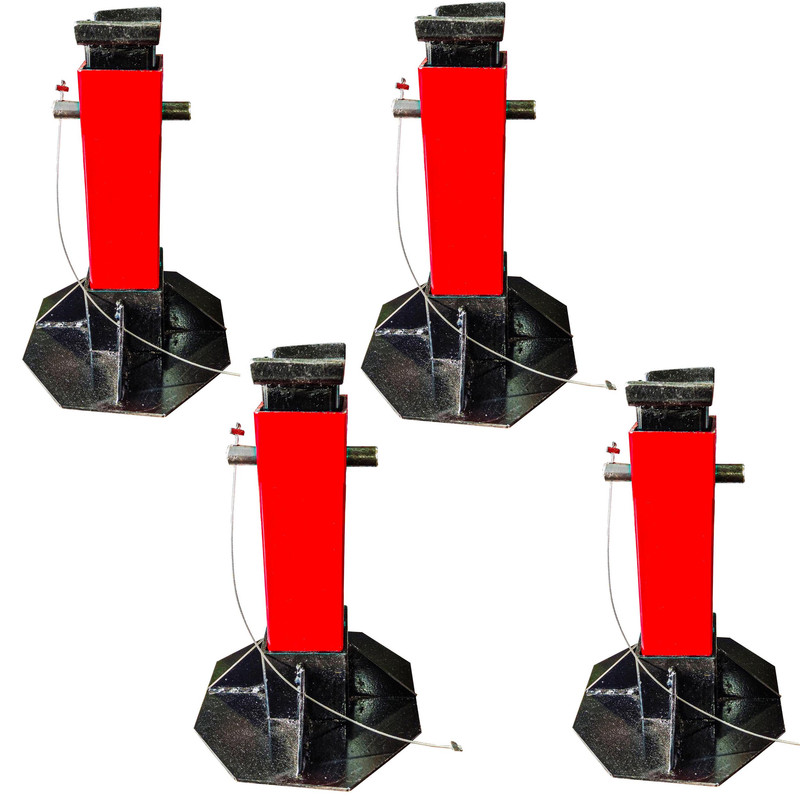 خرک خودرو مدل M.T-5 TON ظرفیت 5 تن مجموعه 4 عددی