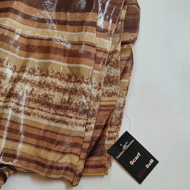 شال زنانه ددیم مدل براق