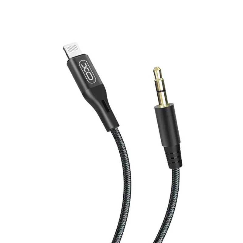 کابل تبدیل AUX به لایتنینگ ایکس او مدل XO-NB-R155A طول 1 متر
