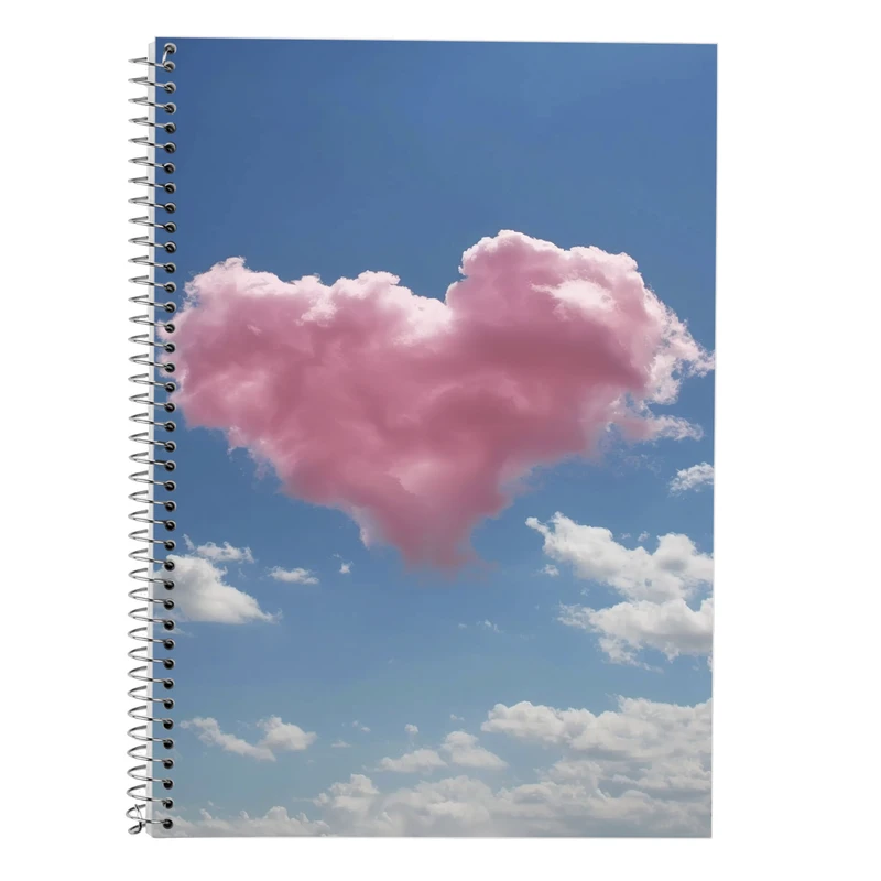 دفتر زبان 50 برگ مدوپد مدل سه خط طرح عاشقانه love کد DF14128