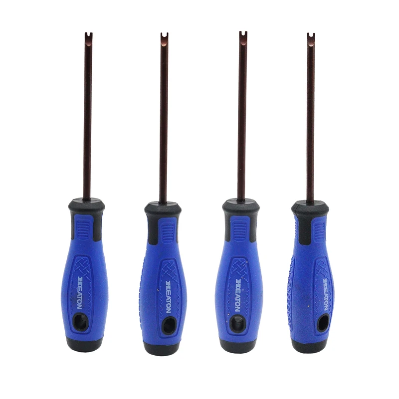 پیچ گوشتی هیتون مدل چاکدار کد YP-4PCS مجموعه 4 عددی