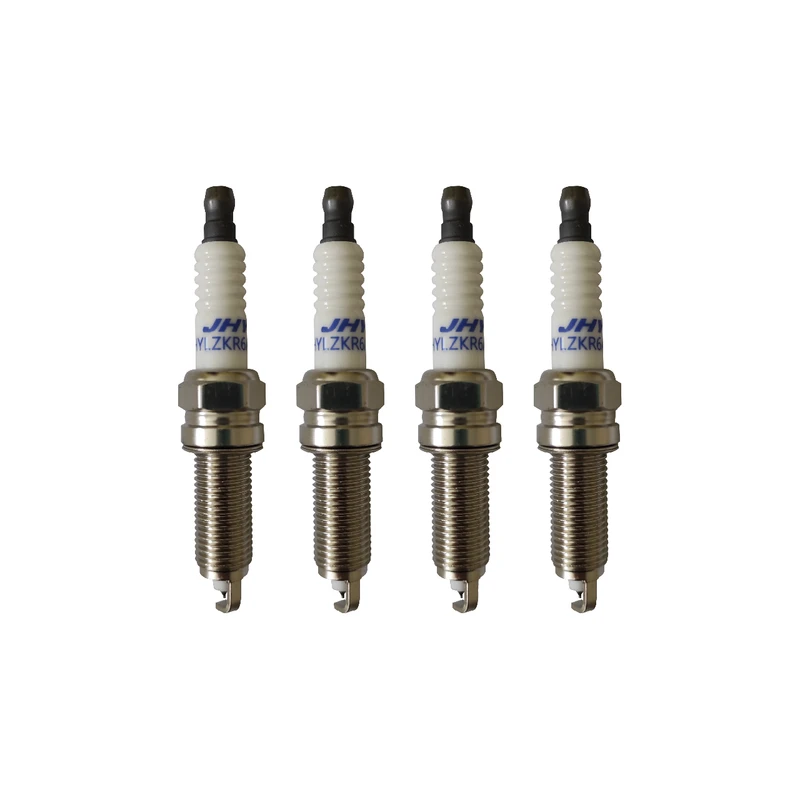 شمع خودرو جی اچ وای مدل LZKR6AT10G مناسب برای پراید بسته 4 عددی