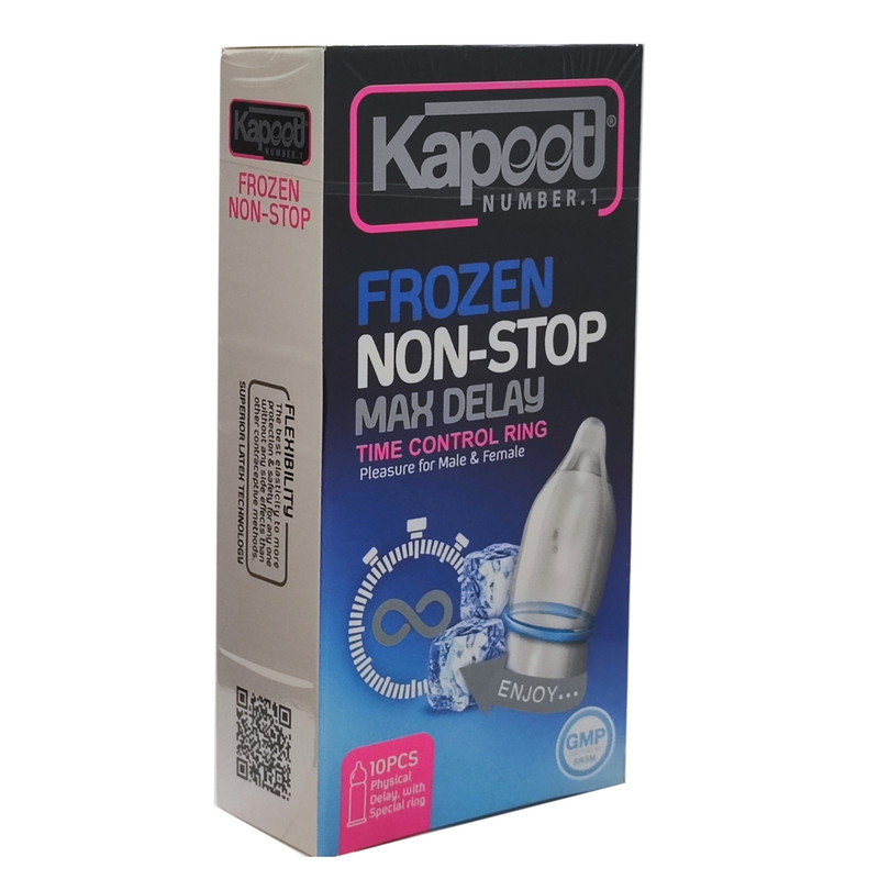 کاندوم کاپوت مدل NON-STOP بسته 10 عددی به همراه کاندوم کاپوت مدل Super Dotted And Ribbed بسته 3 عددی کاندوم کاپوت مدل NON-STOP بسته 10 عددی به همراه کاندوم کاپوت مدل Super Dotted And Ribbed بسته 3 عددی