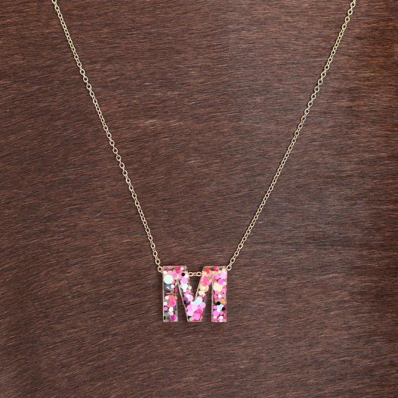 گردنبند زنانه مدل M