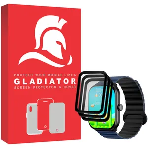 محافظ صفحه نمایش گلادیاتور مدل GWP3000 مناسب برای ساعت هوشمند شیائومی GS1 Pro بسته سه عددی