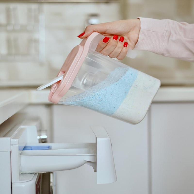 ظرف پودر رختشویی مدل موج